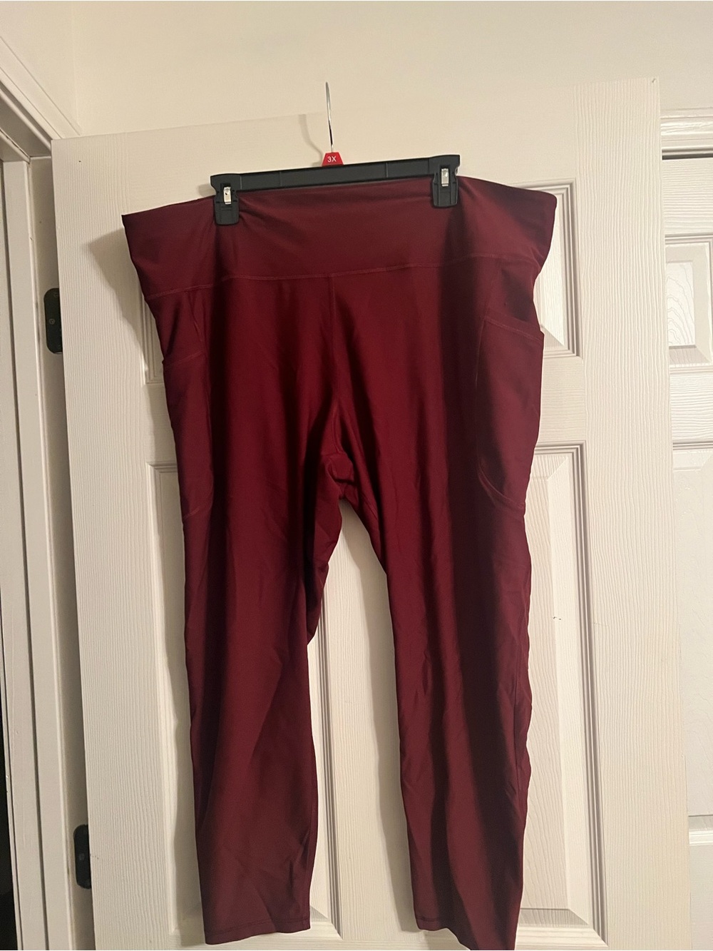 Old Navy Deep Wine High-Rise Leggings